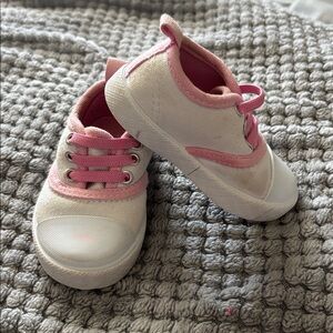 Gerber Pink and White Kids Shoes